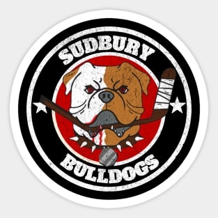 SUDBURY BULLDOGS hockey Sticker